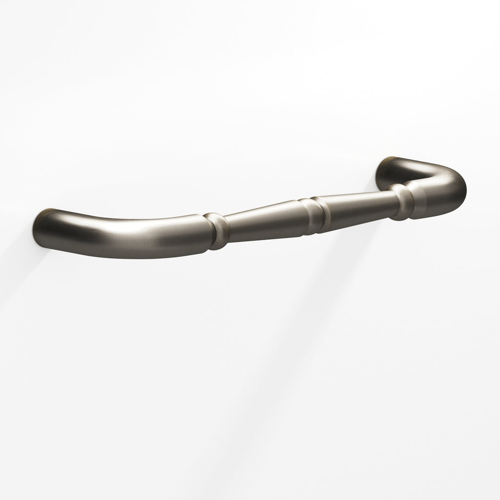 Colonial Bronze Series 850 8" Detailed Wire Cabinet Pull With Beads Pewter / 8"