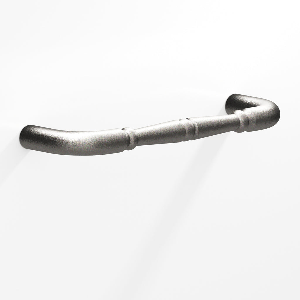 Colonial Bronze Series 250 8" Detailed Wire Cabinet Pull With Beads Frost Nickel™ / 8"