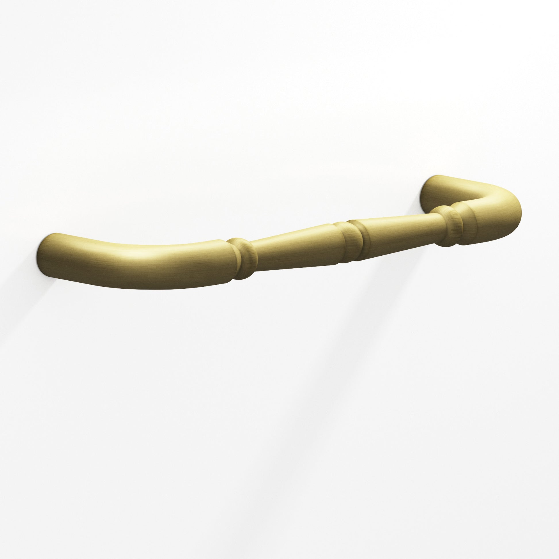 Colonial Bronze Series 850 10" Detailed Wire Appliance Pull With Beads Matte Antique Satin Brass / 10"