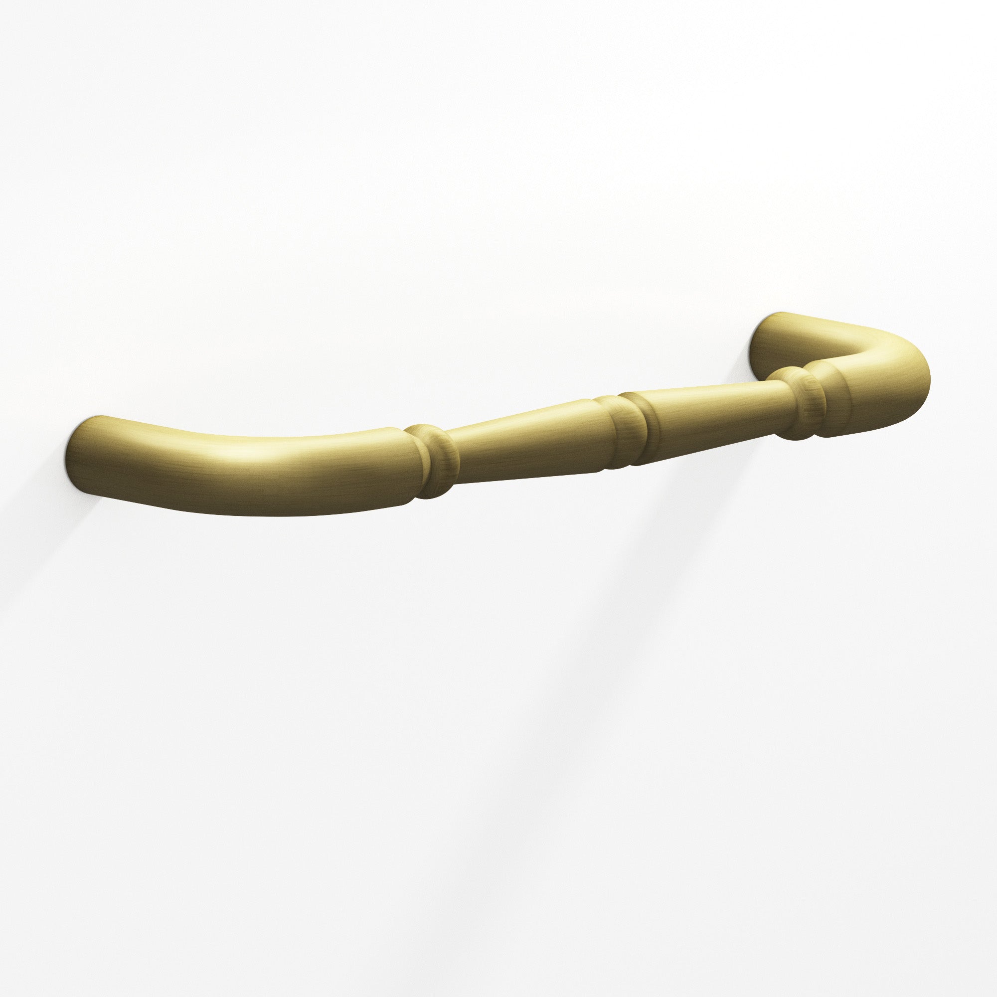 Colonial Bronze Series 850 10" Detailed Wire Appliance Pull With Beads Matte Antique Satin Brass / 10"