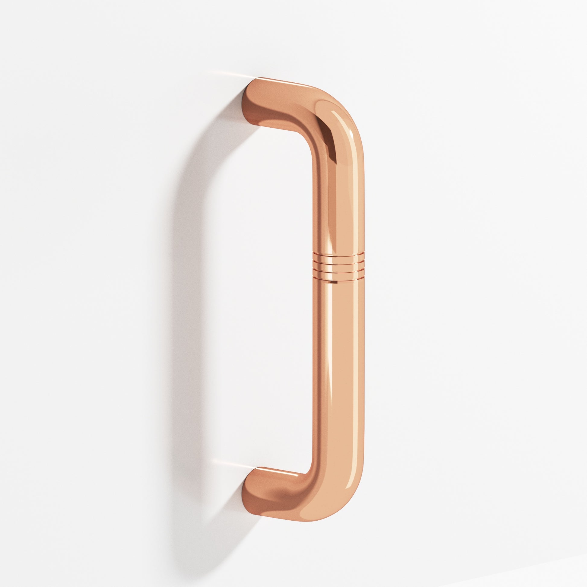 Colonial Bronze Series 858 12" Grooved Wire Appliance Pull Polished Copper / 12"