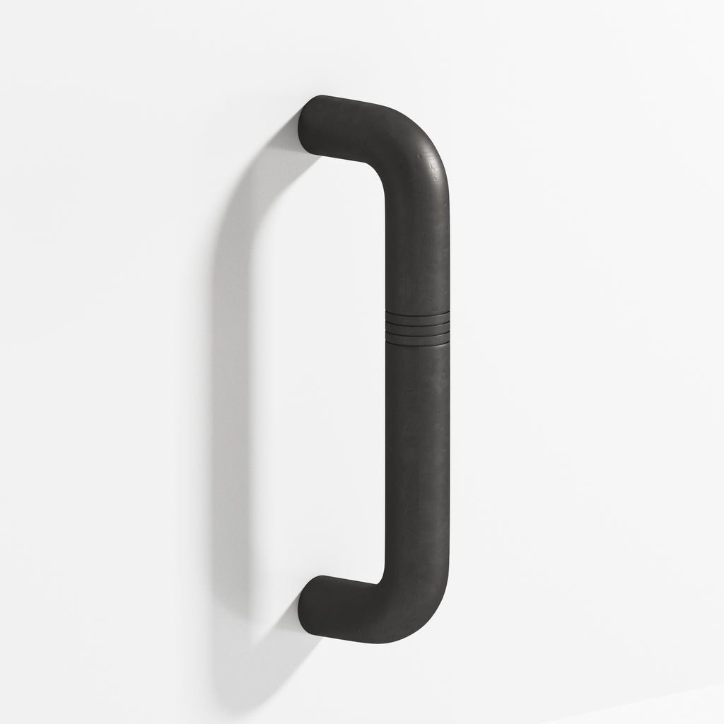 Colonial Bronze Series 858 12" Grooved Wire Appliance Pull Distressed Satin Black / 12"