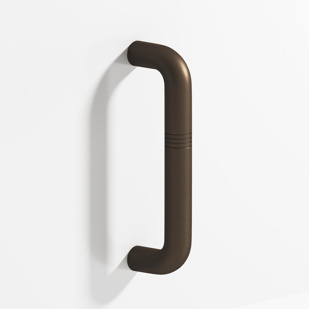 Colonial Bronze Series 858 8" Grooved Wire Cabinet Pull Heritage Bronze / 8"