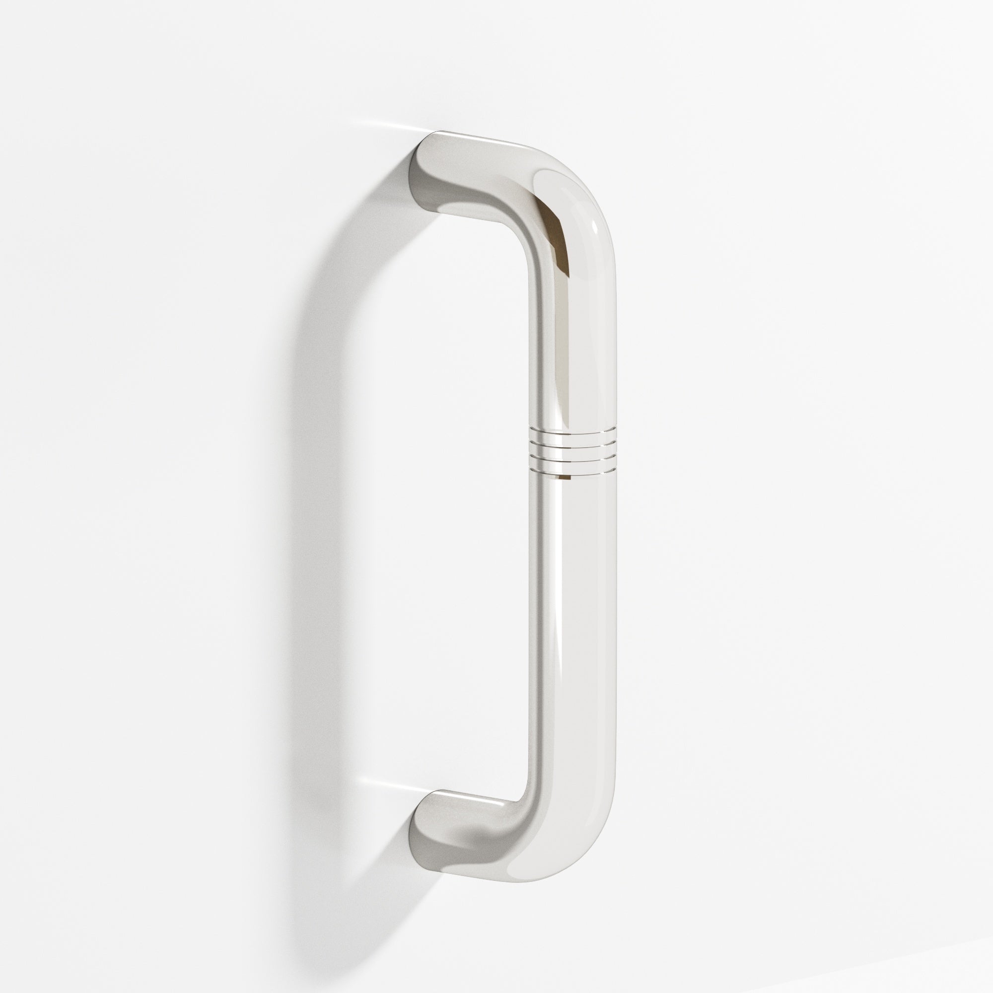 Colonial Bronze Series 860 4" Grooved Wire Cabinet Pull Polished Nickel / 4"