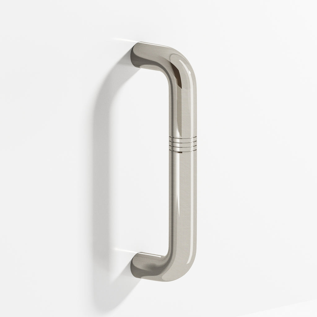 Colonial Bronze Series 858 12" Grooved Wire Appliance Pull Nickel Stainless / 12"