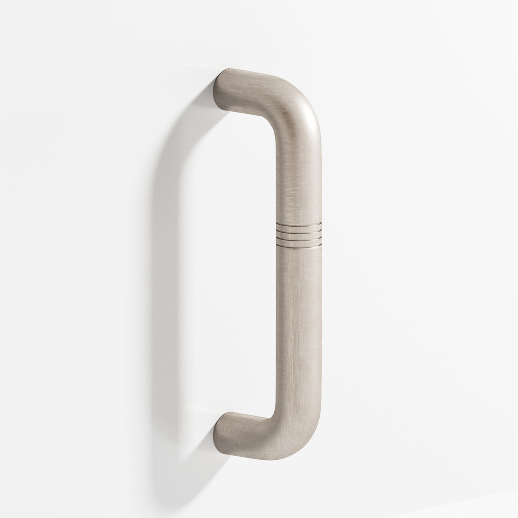 Colonial Bronze Series 258 6" Grooved Wire Cabinet Pull Matte Satin Nickel / 6"