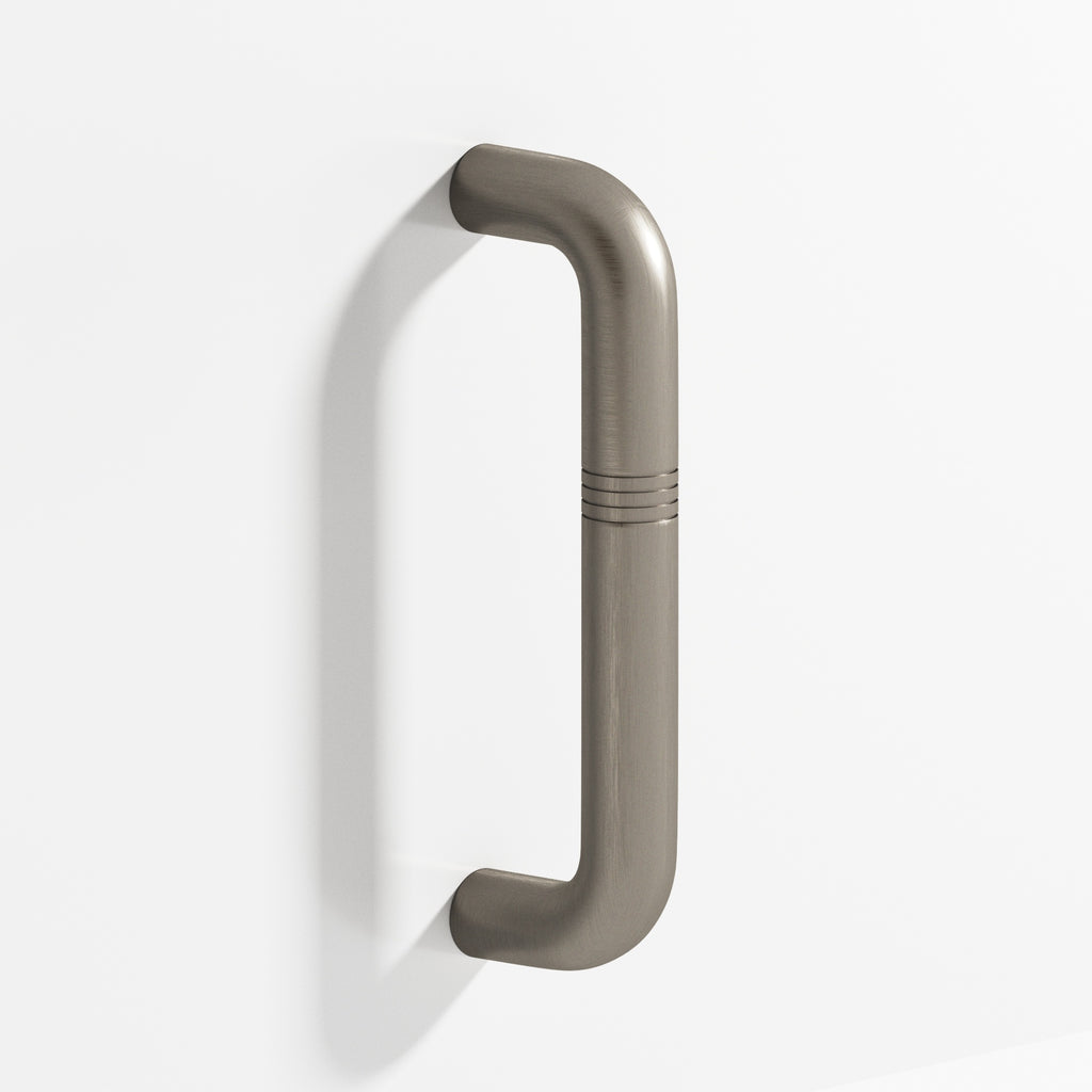 Colonial Bronze Series 258 6" Grooved Wire Cabinet Pull Matte Pewter / 6"