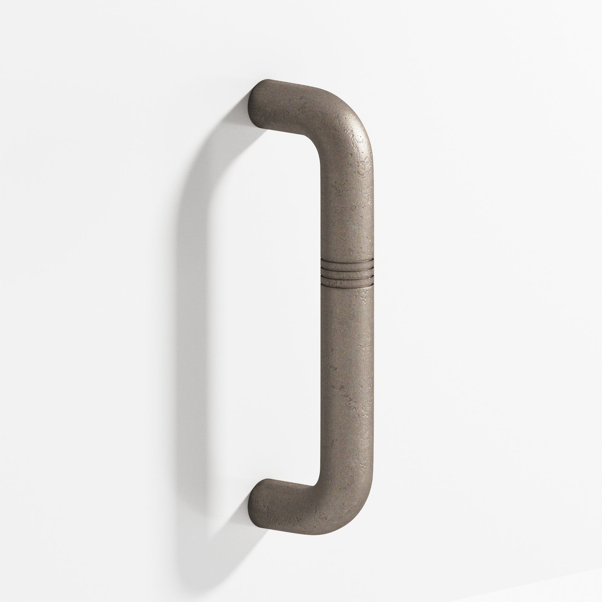 Colonial Bronze Series 258 6" Grooved Wire Cabinet Pull Distressed Pewter / 6"