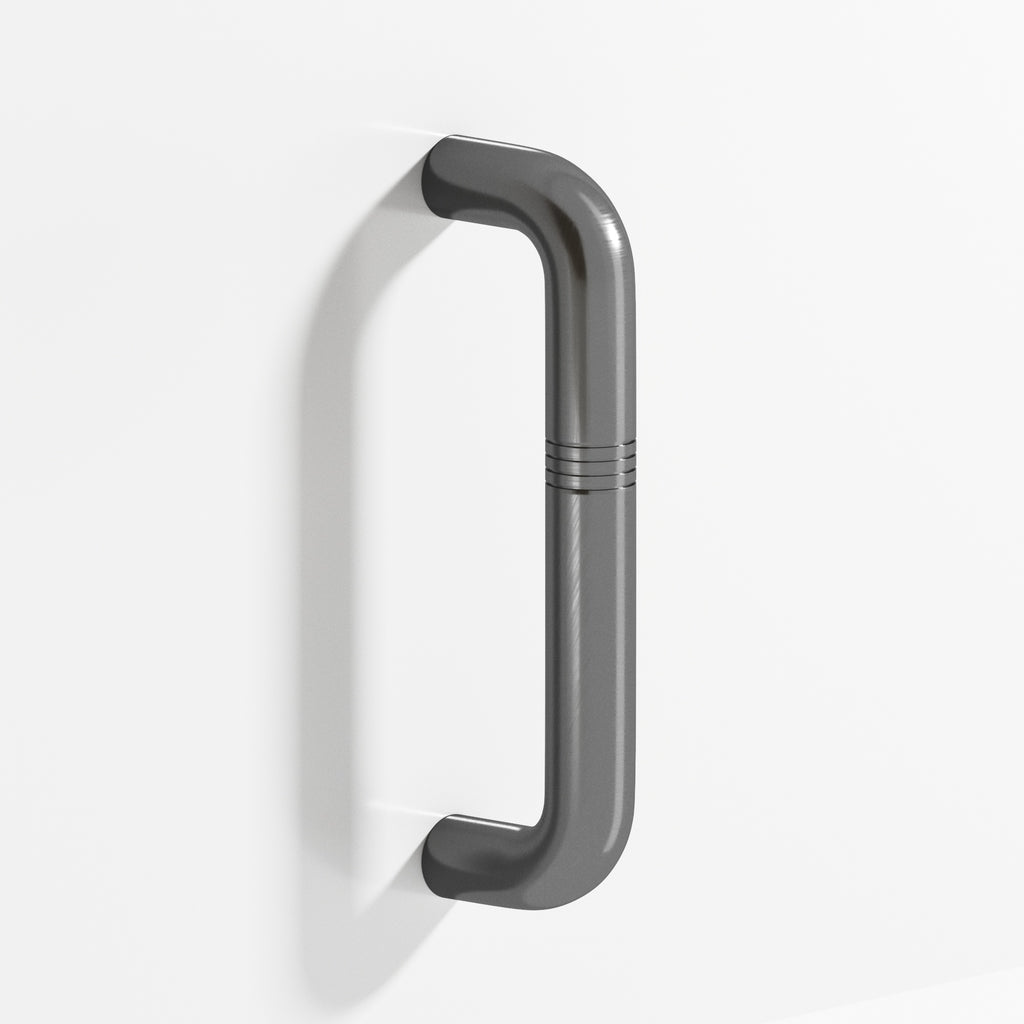 Colonial Bronze Series 258 6" Grooved Wire Cabinet Pull Graphite / 6"