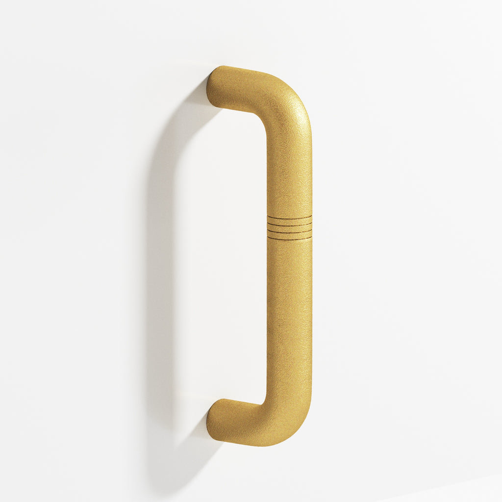 Colonial Bronze Series 258 8" Grooved Wire Cabinet Pull Frost Brass™ / 8"