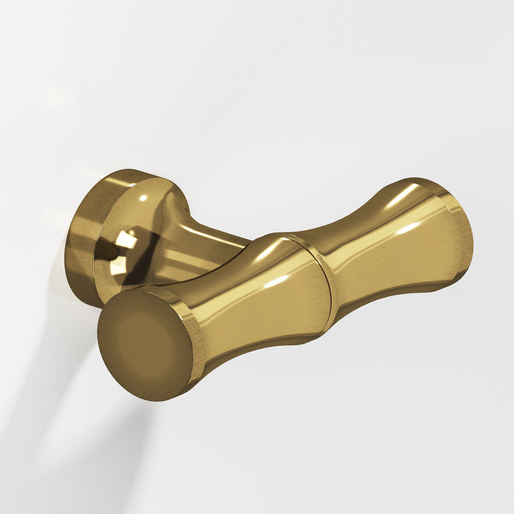 Colonial Bronze Series 283 1.75" Bamboo Cabinet T-Knob With Flared Post Antique Bronze / 1.75"