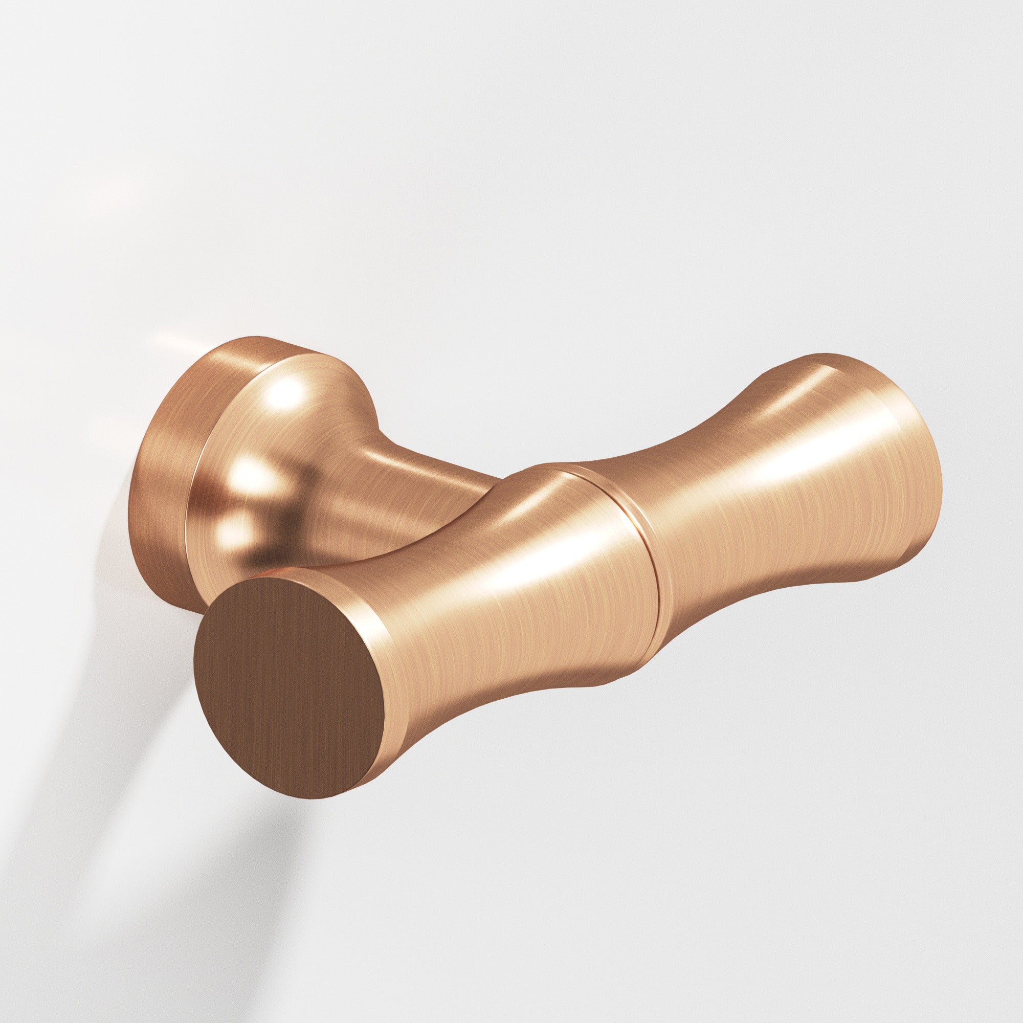 Colonial Bronze Series 283 1.75" Bamboo Cabinet T-Knob With Flared Post Satin Bronze / 1.75"