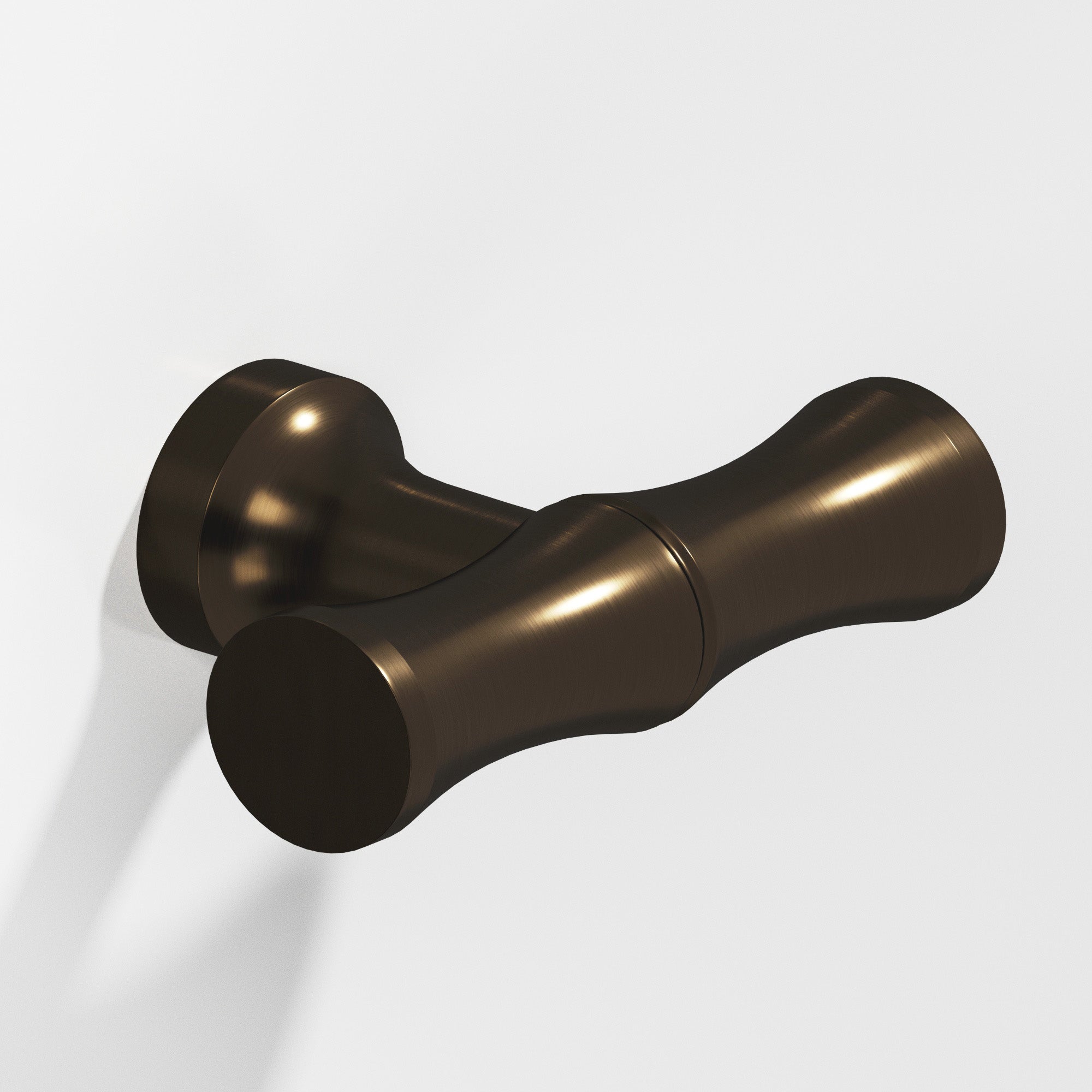 Colonial Bronze Series 283 1.75" Bamboo Cabinet T-Knob With Flared Post Oil Rubbed Bronze / 1.75"