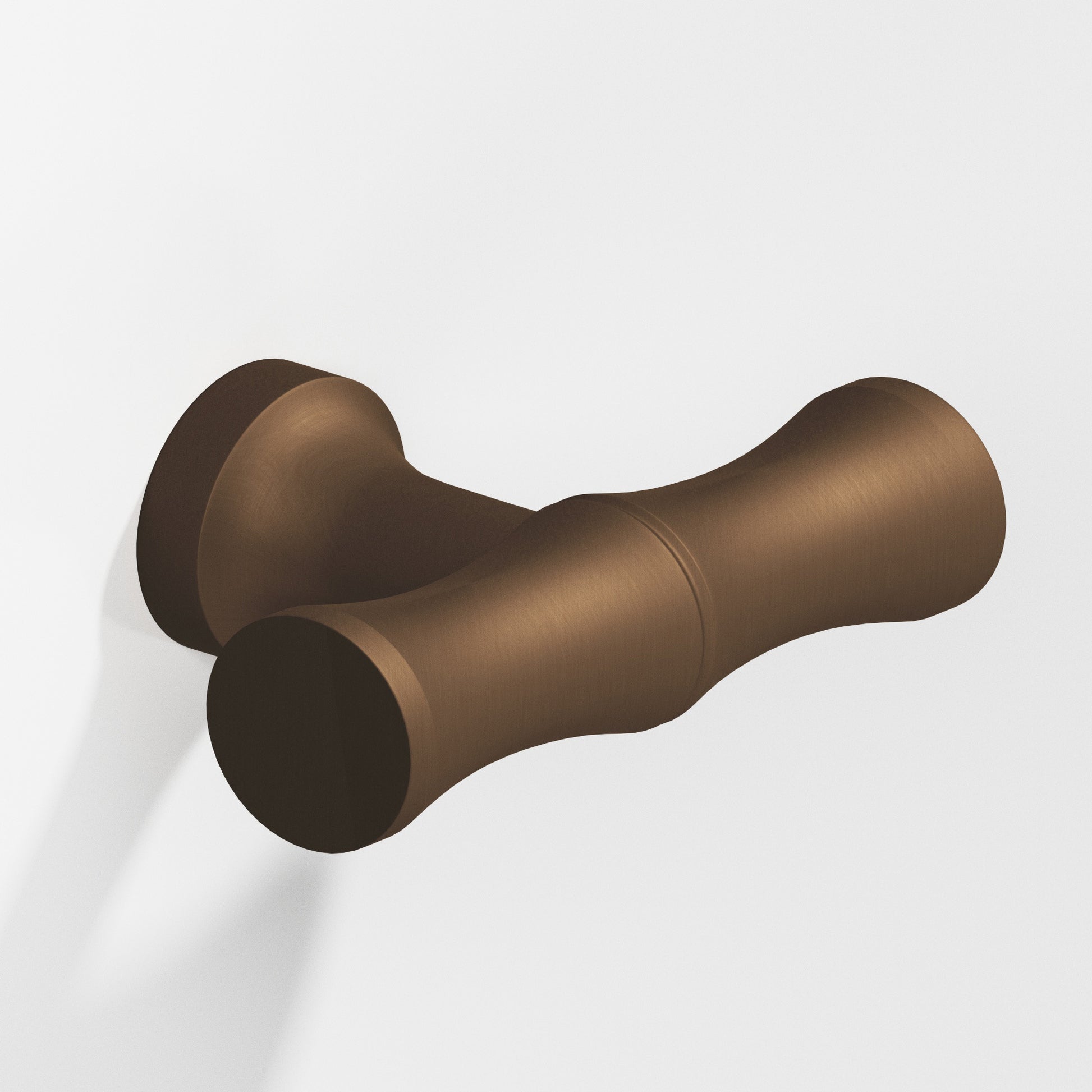 Colonial Bronze Series 283 1.75" Bamboo Cabinet T-Knob With Flared Post Matte Oil Rubbed Bronze / 1.75"