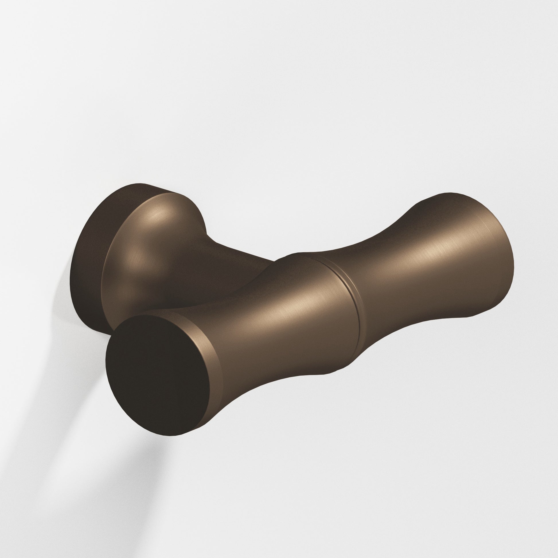 Colonial Bronze Series 283 1.75" Bamboo Cabinet T-Knob With Flared Post Heritage Bronze / 1.75"