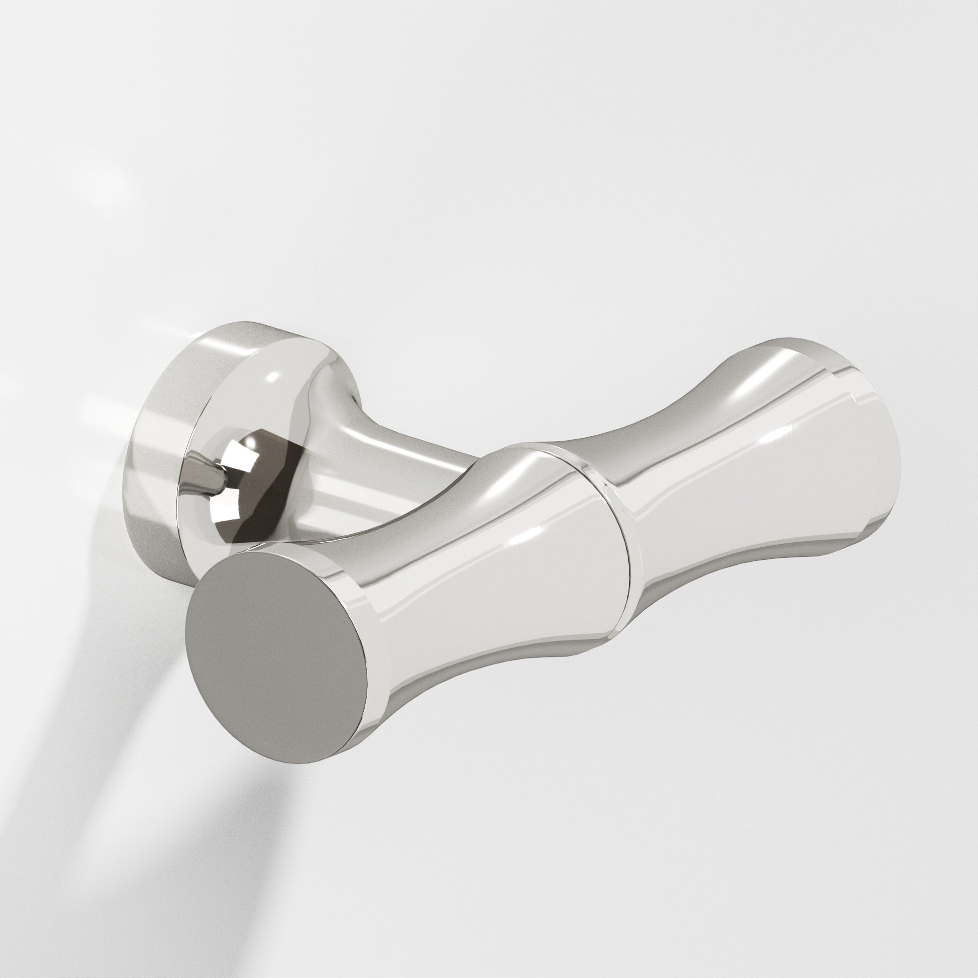 Colonial Bronze Series 283 1.75" Bamboo Cabinet T-Knob With Flared Post Polished Nickel / 1.75"