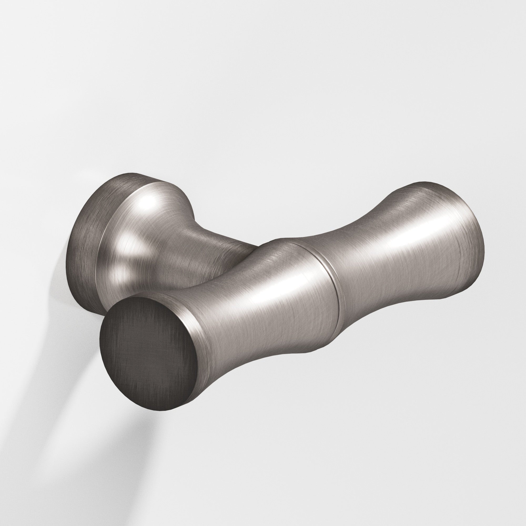 Colonial Bronze Series 283 1.75" Bamboo Cabinet T-Knob With Flared Post Pewter / 1.75"