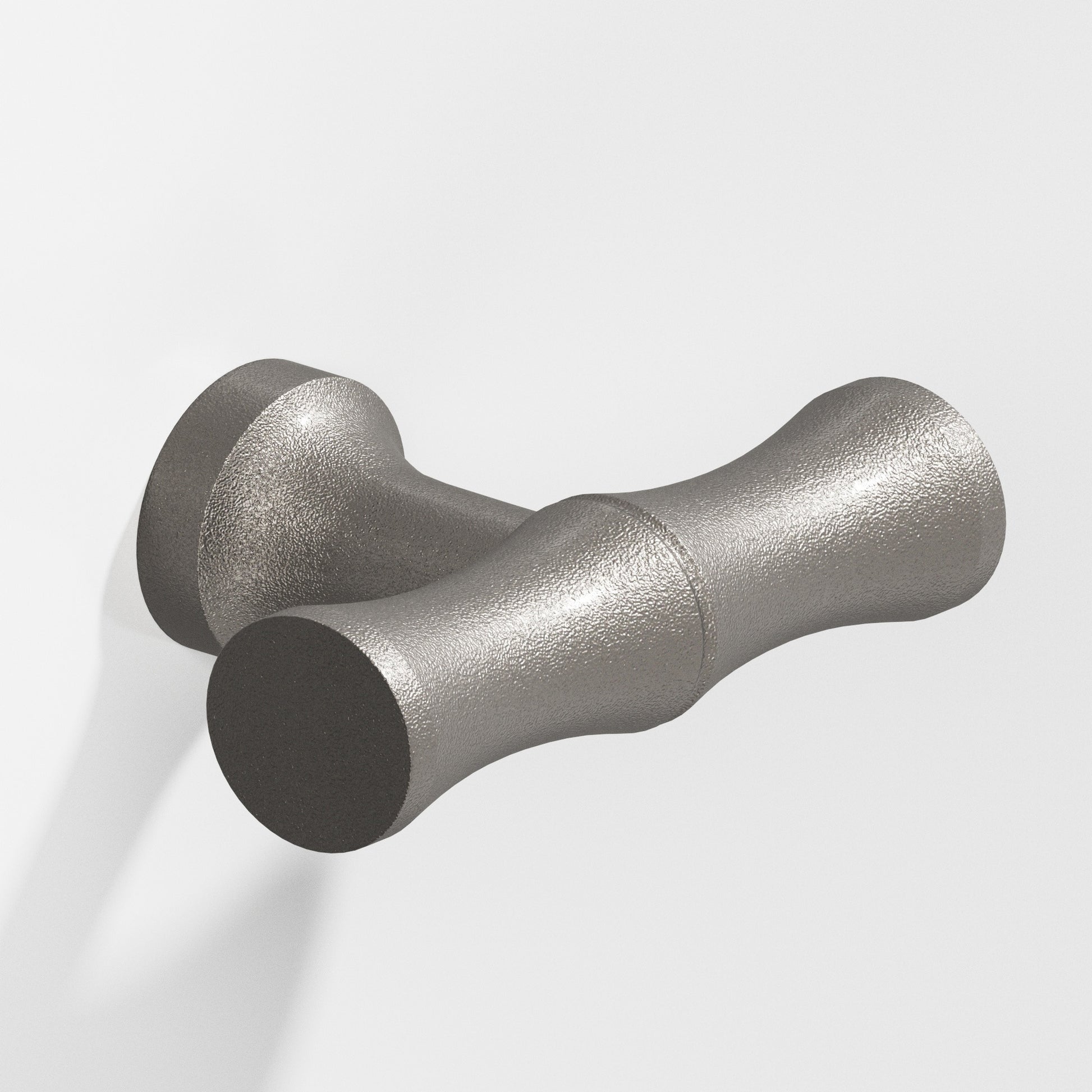 Colonial Bronze Series 283 1.75" Bamboo Cabinet T-Knob With Flared Post Frost Nickel™ / 1.75"