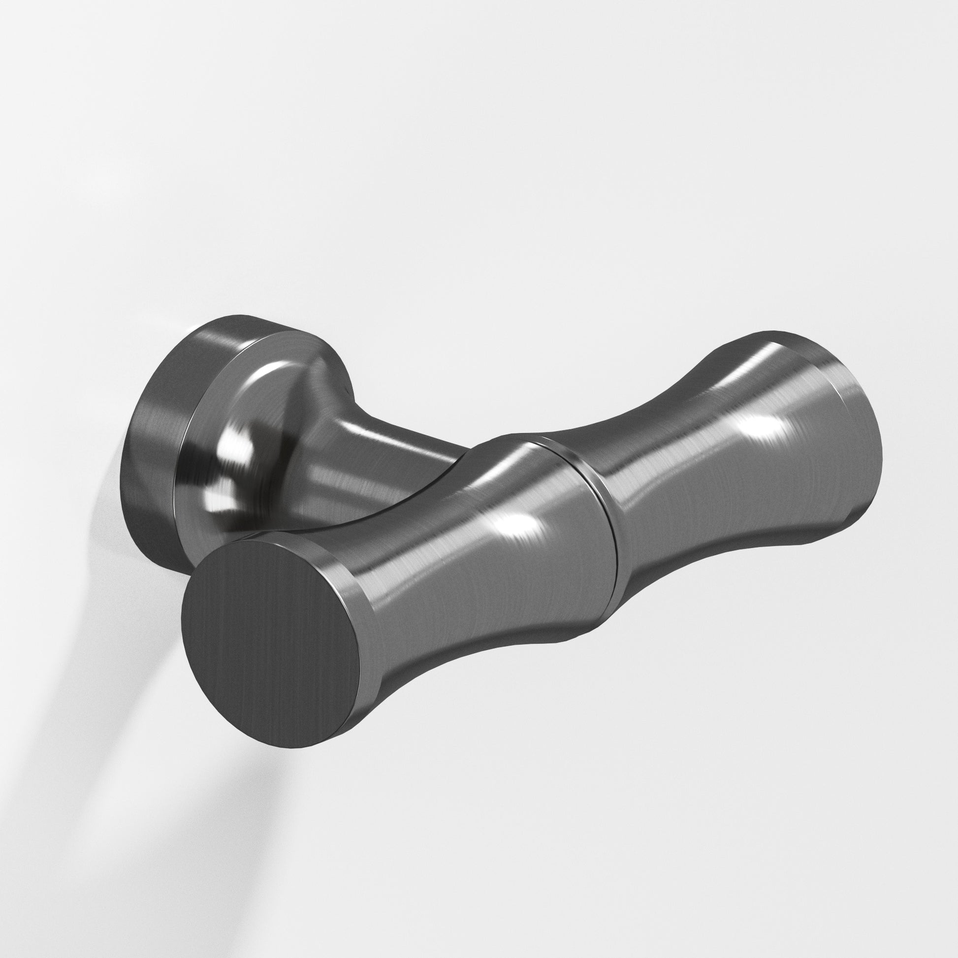 Colonial Bronze Series 283 1.75" Bamboo Cabinet T-Knob With Flared Post Graphite / 1.75"