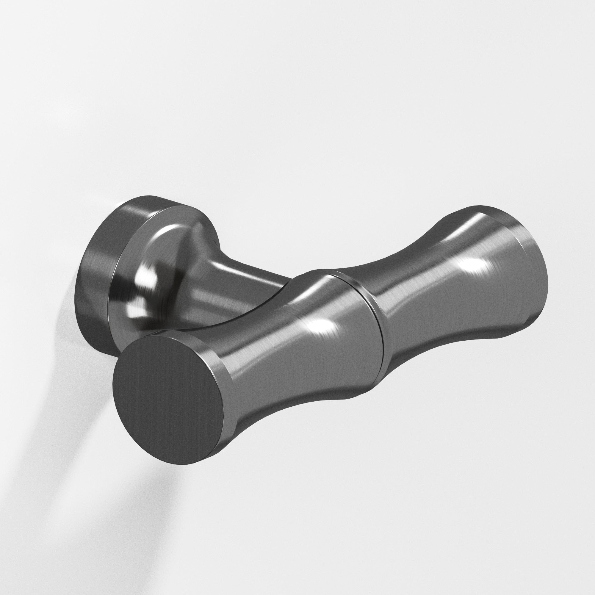 Colonial Bronze Series 283 1.75" Bamboo Cabinet T-Knob With Flared Post Graphite / 1.75"