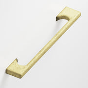 Colonial Bronze Series 3731 10" Rectangular Appliance Pull With Radiused Edges And Scalloped Legs Distressed Antique Brass / 10"