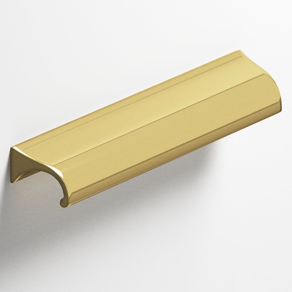 Colonial Bronze Series 457 8" Waterfall Cabinet Pull With Tapered Ends Antique Bronze / 8"