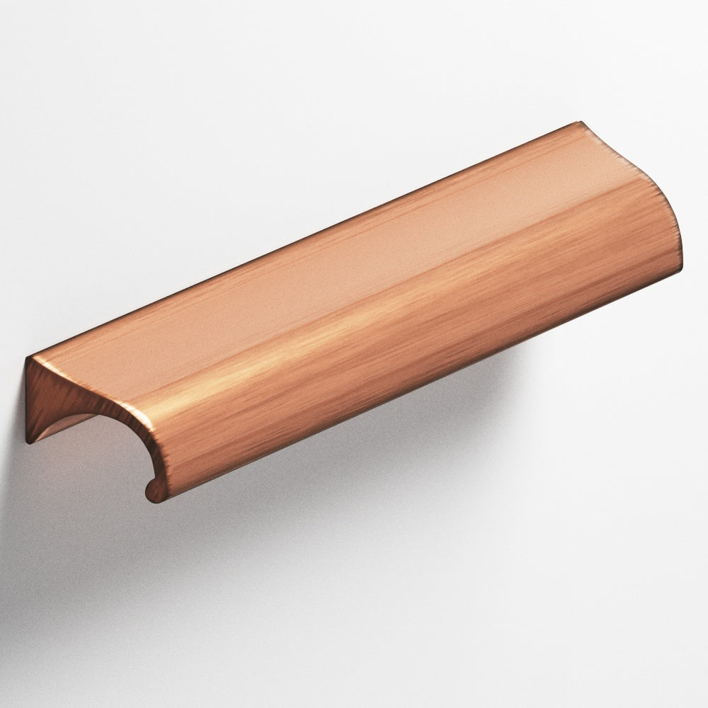 Colonial Bronze Series 457 6" Waterfall Cabinet Pull With Tapered Ends Antique Copper / 6"