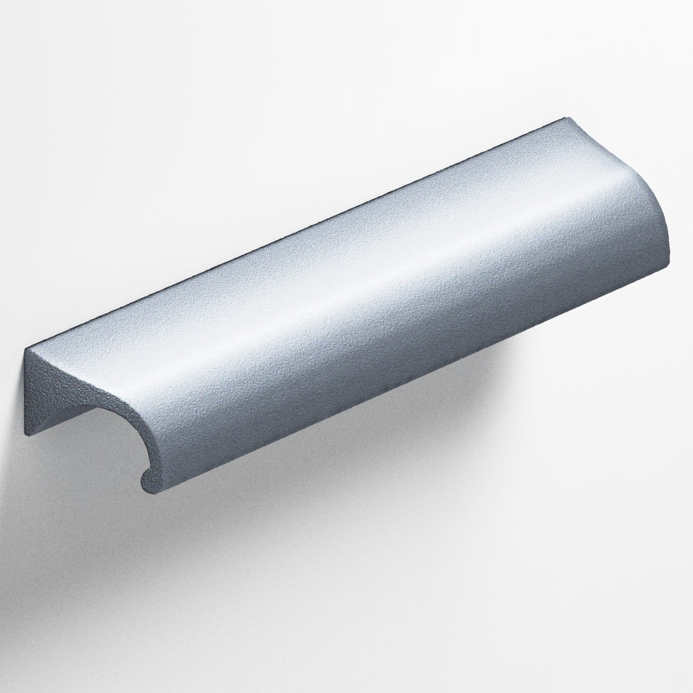 Colonial Bronze Series 457 4" Waterfall Cabinet Pull With Tapered Ends Frost Chrome™ / 4"