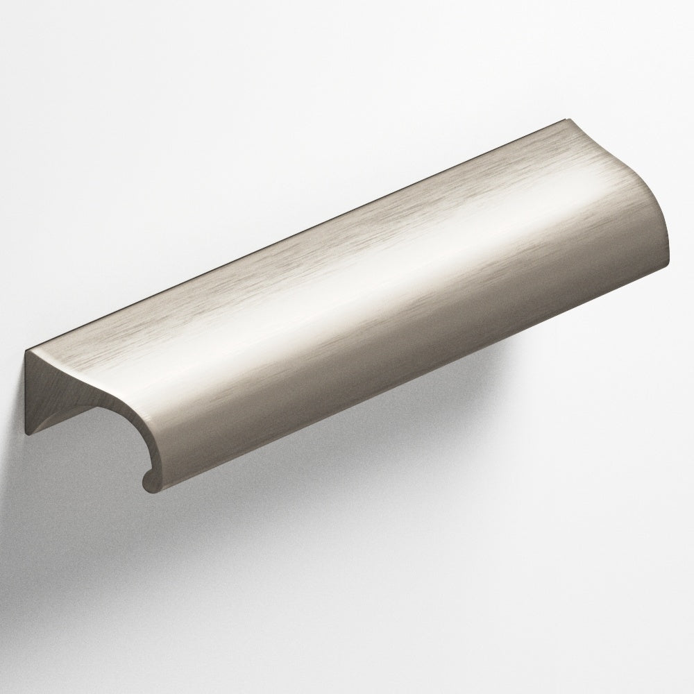 Colonial Bronze Series 457 4" Waterfall Cabinet Pull With Tapered Ends Matte Pewter / 4"