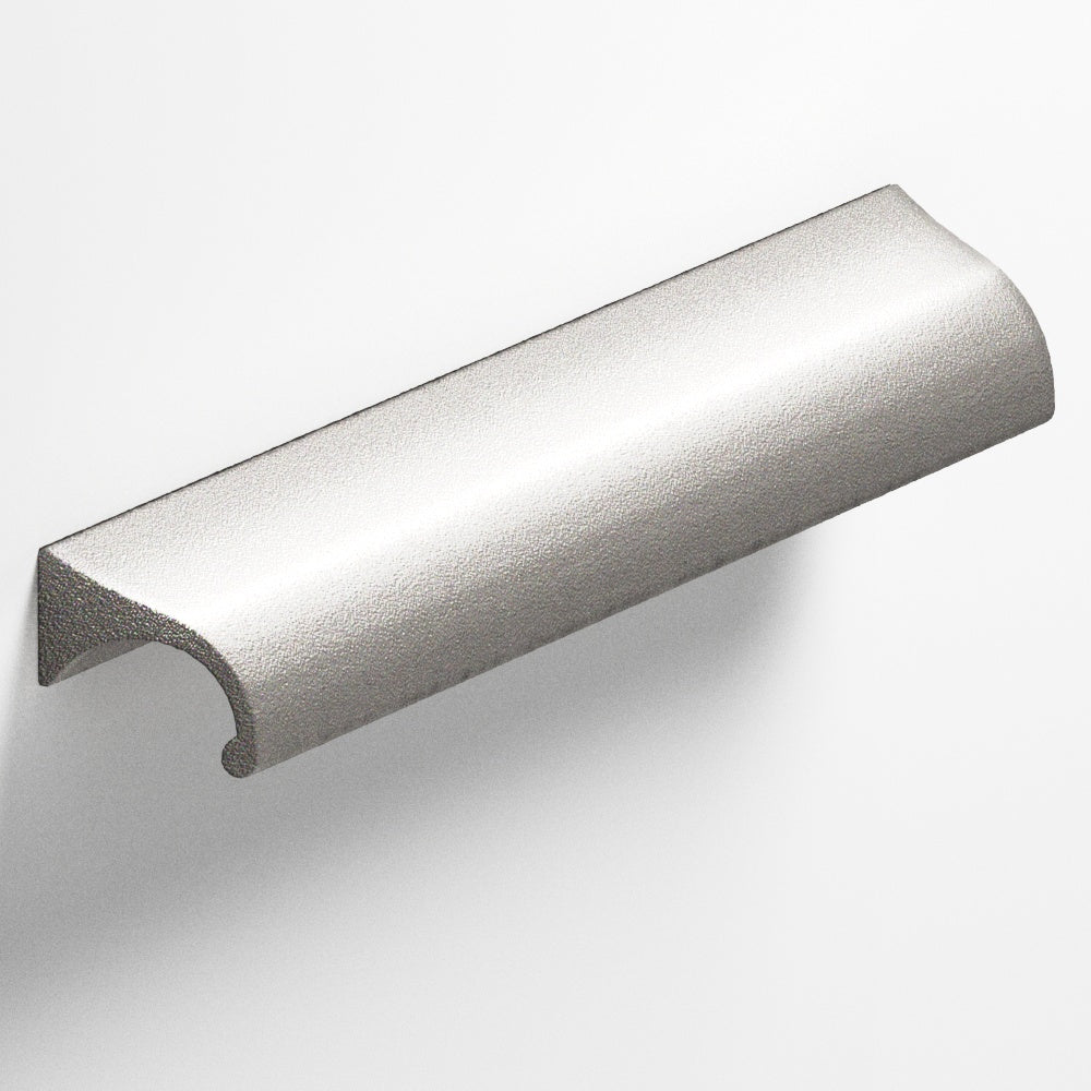 Colonial Bronze Series 457 8" Waterfall Cabinet Pull With Tapered Ends Frost Nickel™ / 8"