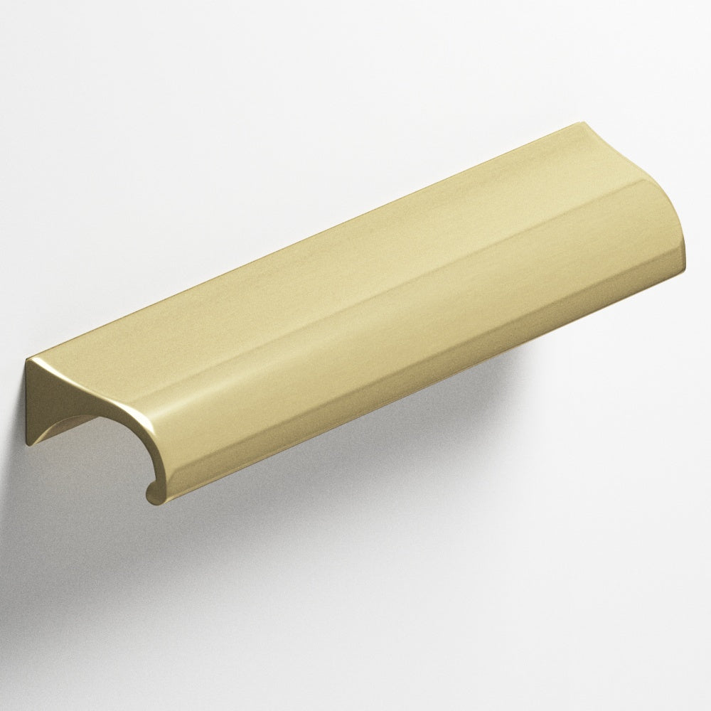 Colonial Bronze Series 457 6" Waterfall Cabinet Pull With Tapered Ends Antique Brass / 6"