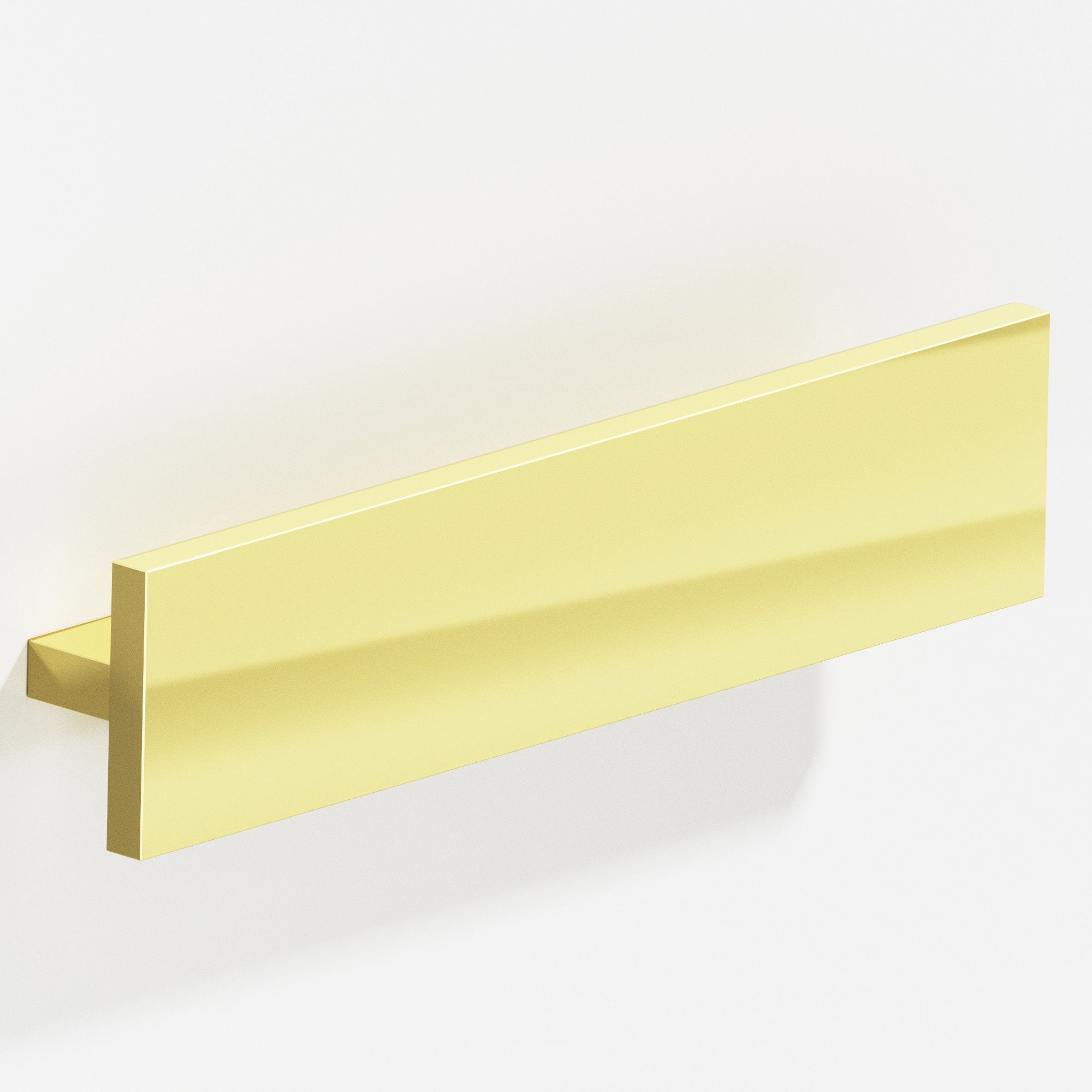 Colonial Bronze Series 460 4" T-Shaped Cabinet Pull Unlacquered Polished Brass / 4"