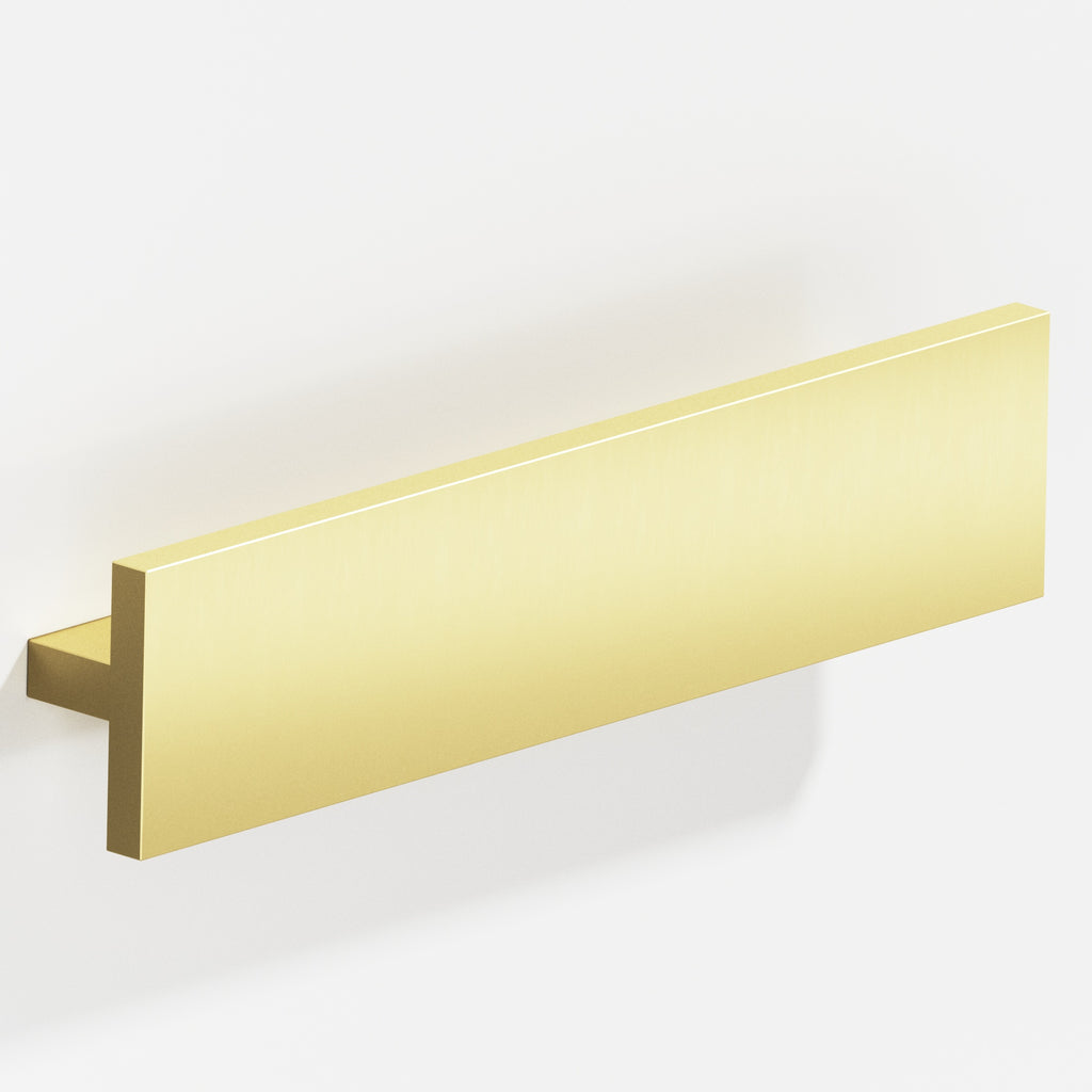 Colonial Bronze Series 460 1.5" T-Shaped Cabinet Knob Pull Matte Satin Brass / 1.5"