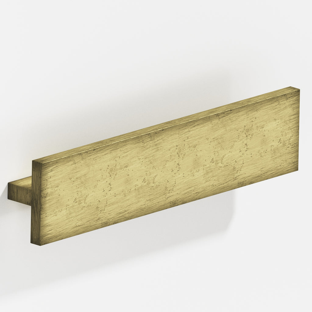 Colonial Bronze Series 460 1.5" T-Shaped Cabinet Knob Pull Distressed Antique Brass / 1.5"
