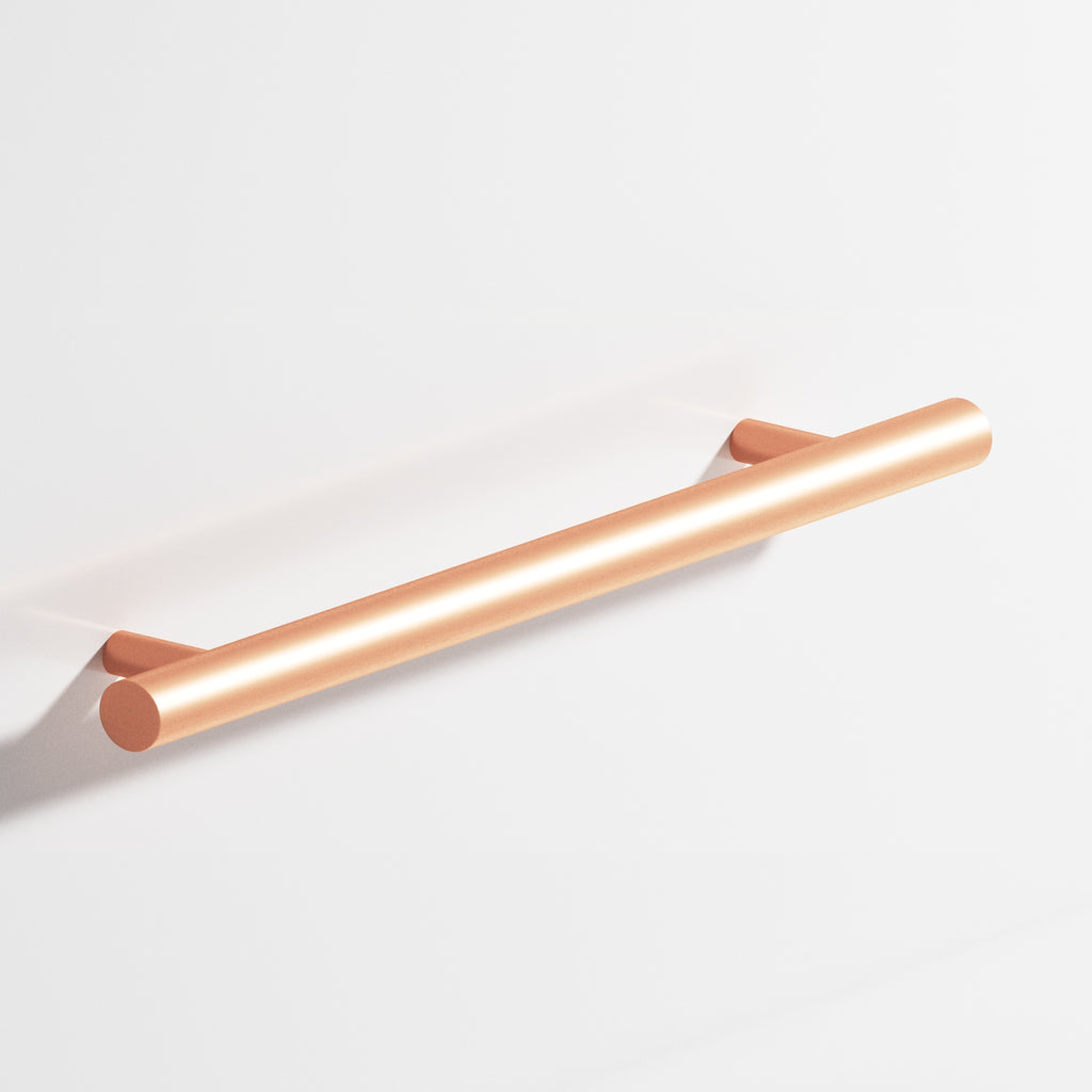 Colonial Bronze Series 500 4" Round Cabinet Pull With Straight Posts Matte Satin Copper / 4"