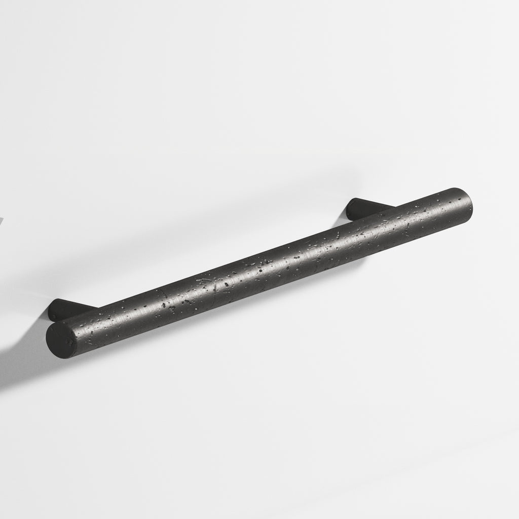 Colonial Bronze Series 500 2.5" Round Cabinet Pull With Straight Posts Distressed Satin Black / 2.5"