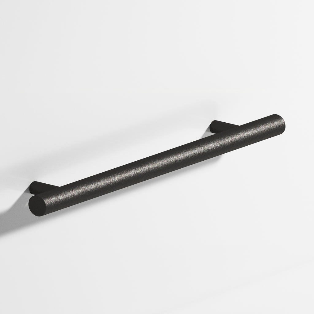 Colonial Bronze Series 500 3" Round Cabinet Pull With Straight Posts Frost Black™ / 3"