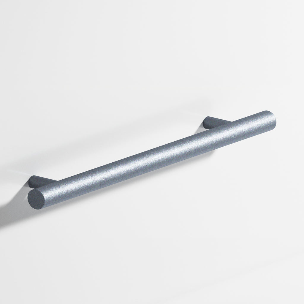 Colonial Bronze Series 500 6" Round Cabinet Pull With Straight Posts Frost Chrome™ / 6"