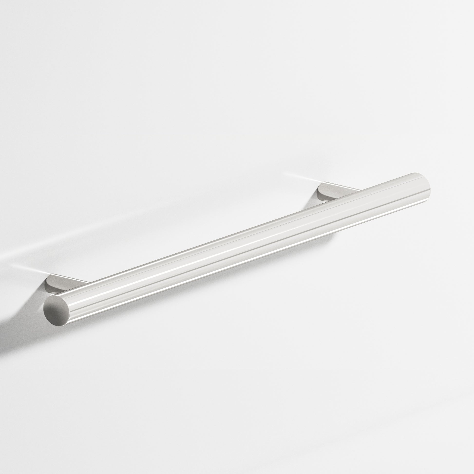 Colonial Bronze Series 500 5" Round Cabinet Pull With Straight Posts Polished Nickel / 5"