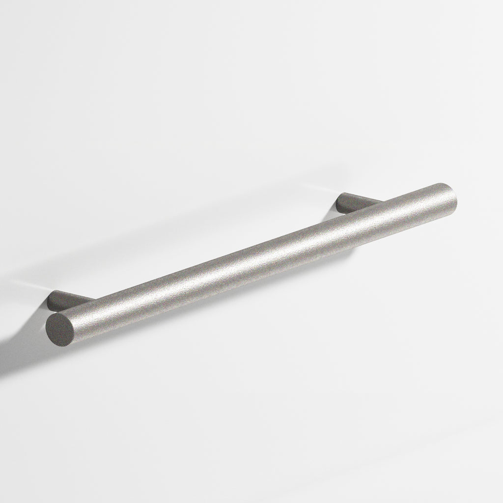 Colonial Bronze Series 500 6" Round Cabinet Pull With Straight Posts Frost Nickel™ / 6"