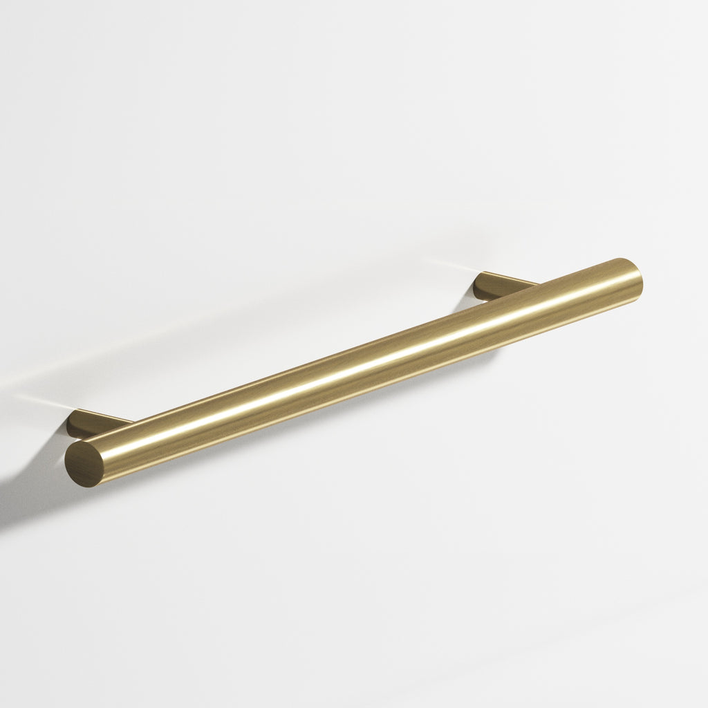 Colonial Bronze Series 500 4" Round Cabinet Pull With Straight Posts Antique Brass / 4"