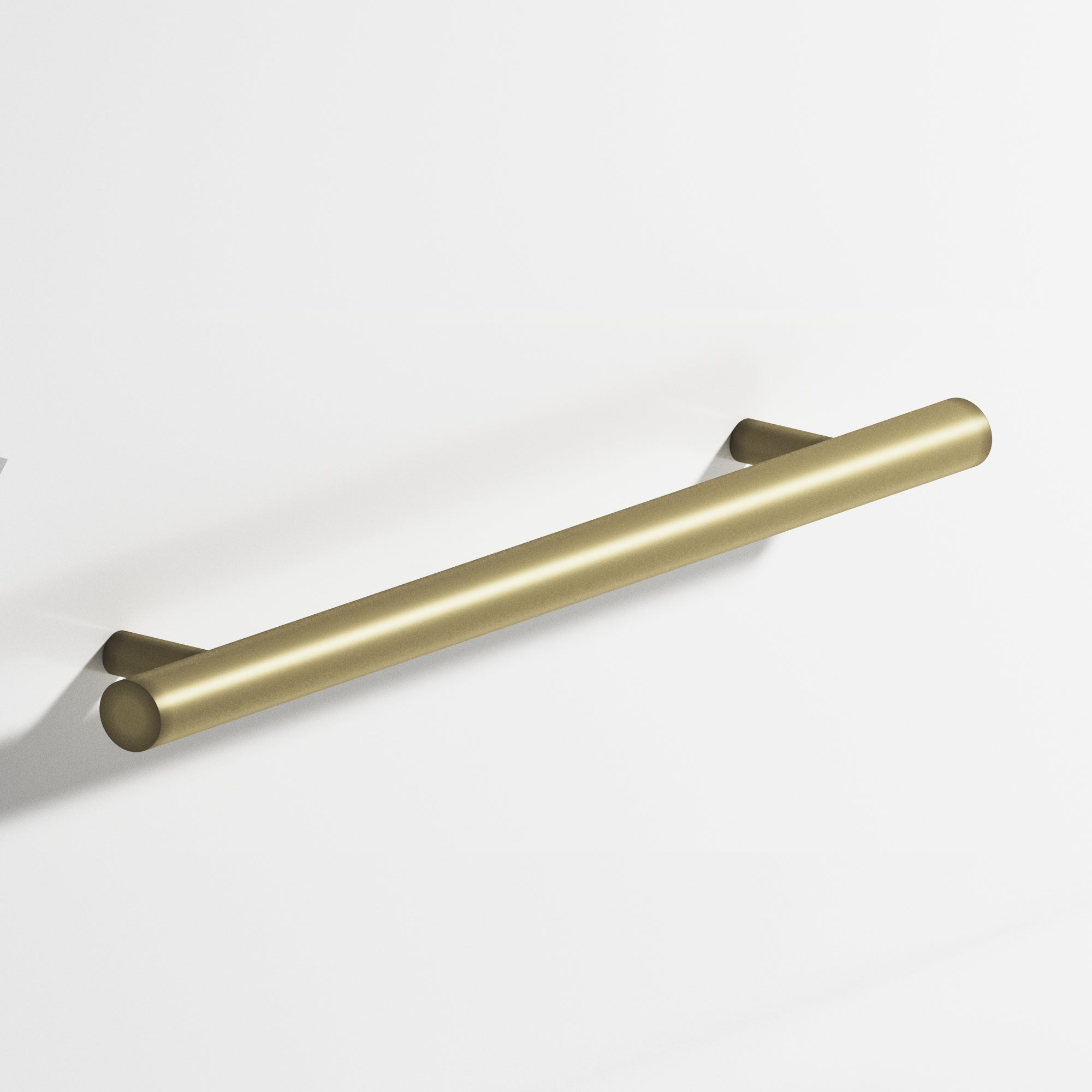 Colonial Bronze Series 500 2.5" Round Cabinet Pull With Straight Posts Matte Antique Satin Brass / 2.5"