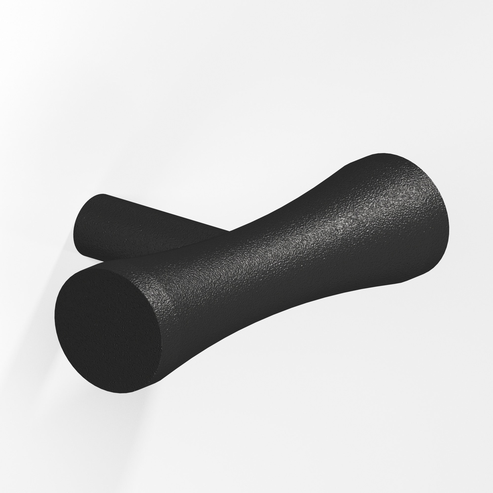 Colonial Bronze Series 540 2" Hourglass Cabinet T-Knob With Straight Post Frost Black™ / 2"