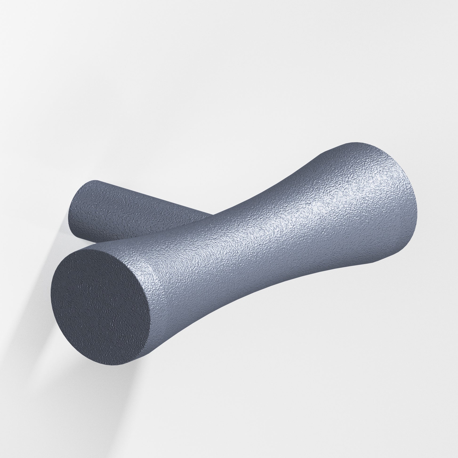 Colonial Bronze Series 540 2" Hourglass Cabinet T-Knob With Straight Post Frost Chrome™ / 2"