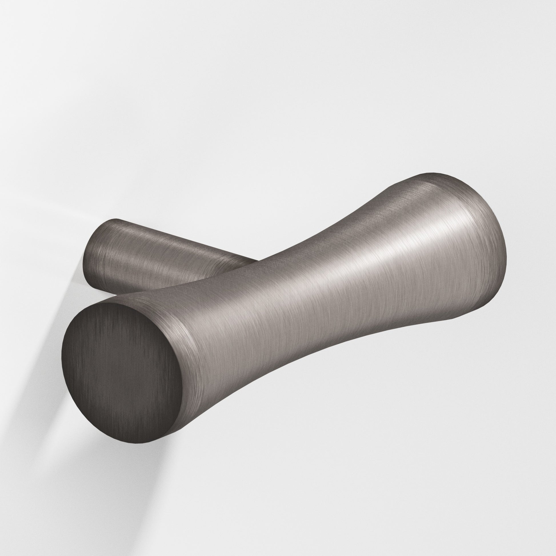 Colonial Bronze Series 540 2" Hourglass Cabinet T-Knob With Straight Post Pewter / 2"