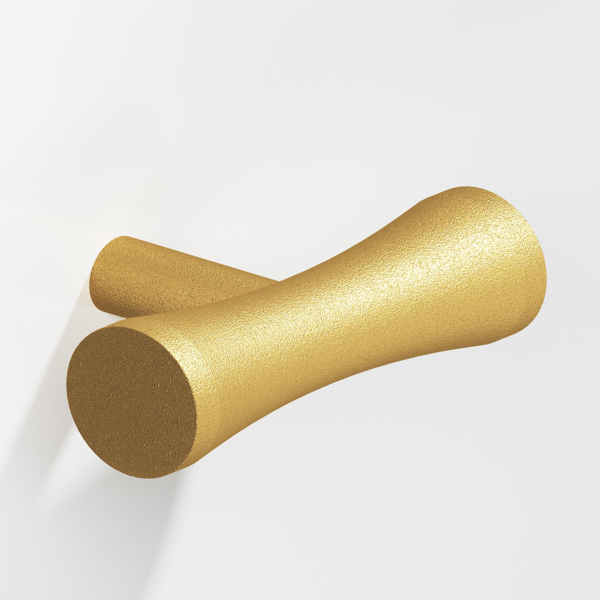 Colonial Bronze Series 540 2" Hourglass Cabinet T-Knob With Straight Post Frost Brass™ / 2"