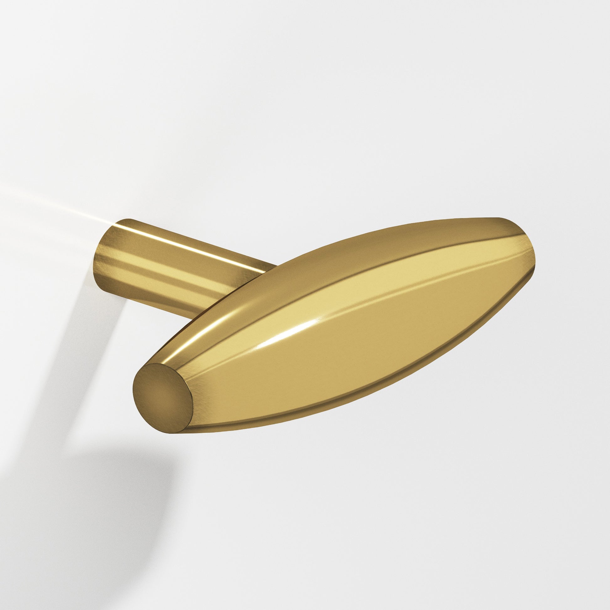 Colonial Bronze Series 541 2" Cigar Cabinet T-Knob With Straight Post Antique Bronze / 2"