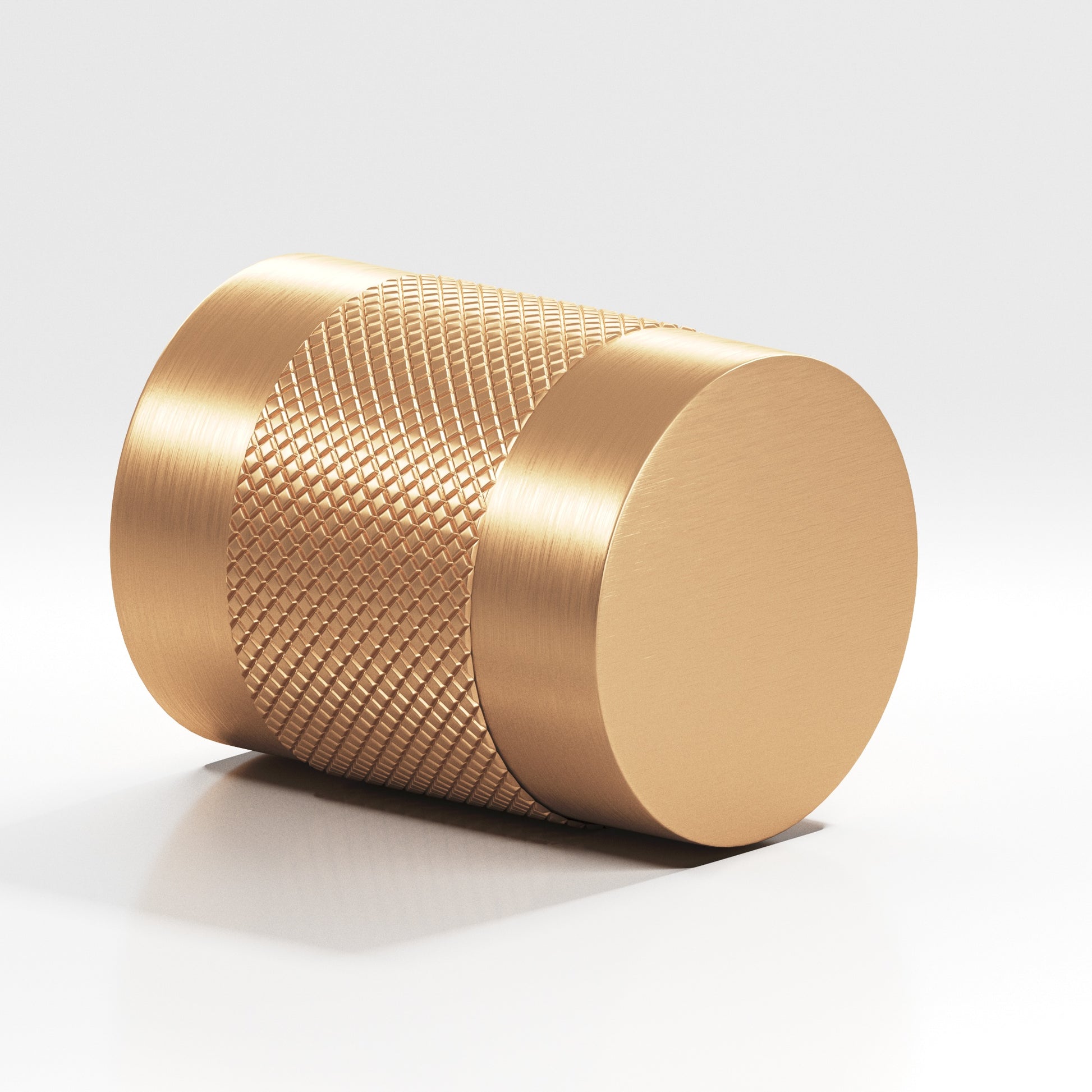 Colonial Bronze Series 561 1" Round Diamond-Knurled Cabinet Knob Back-To-Back Shower Kit Matte Satin Bronze / 1"