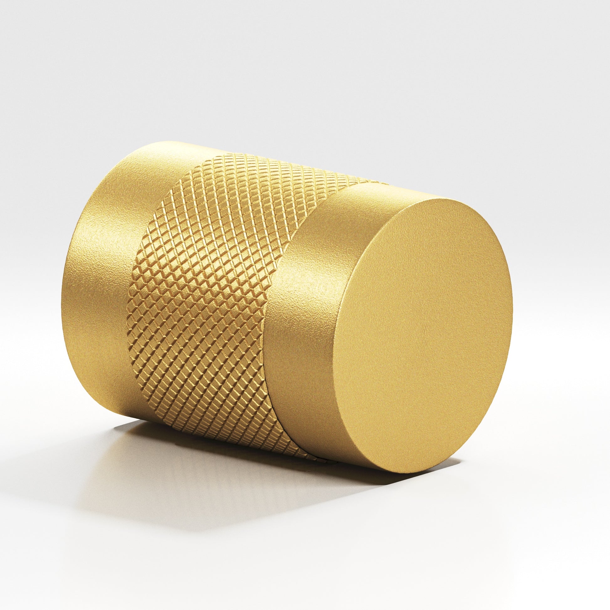 Colonial Bronze Series 560 .75" Round Diamond-Knurled Cabinet Knob Back-To-Back Shower Kit Frost Brass™ / .75"
