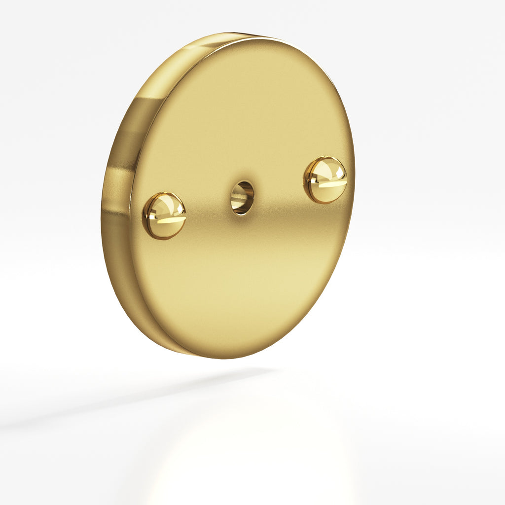 Colonial Bronze Series 592 1.75" Round Backplate With Exposed Finished Screws Antique Bronze / 1.75"